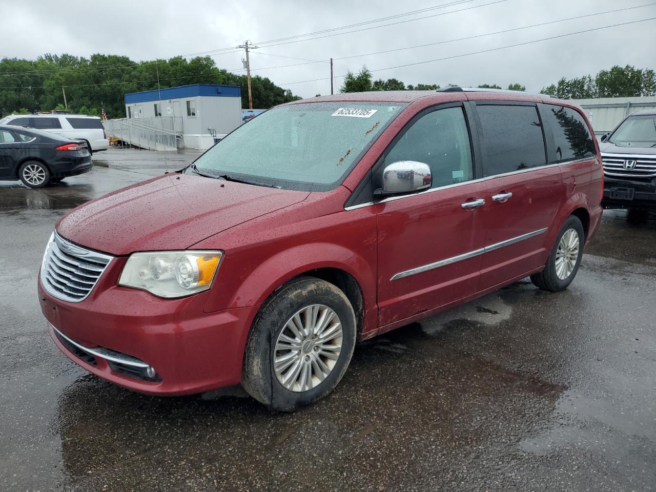 CHRYSLER MINIVAN 2012 VIN 2C4RC1GG4CR140554