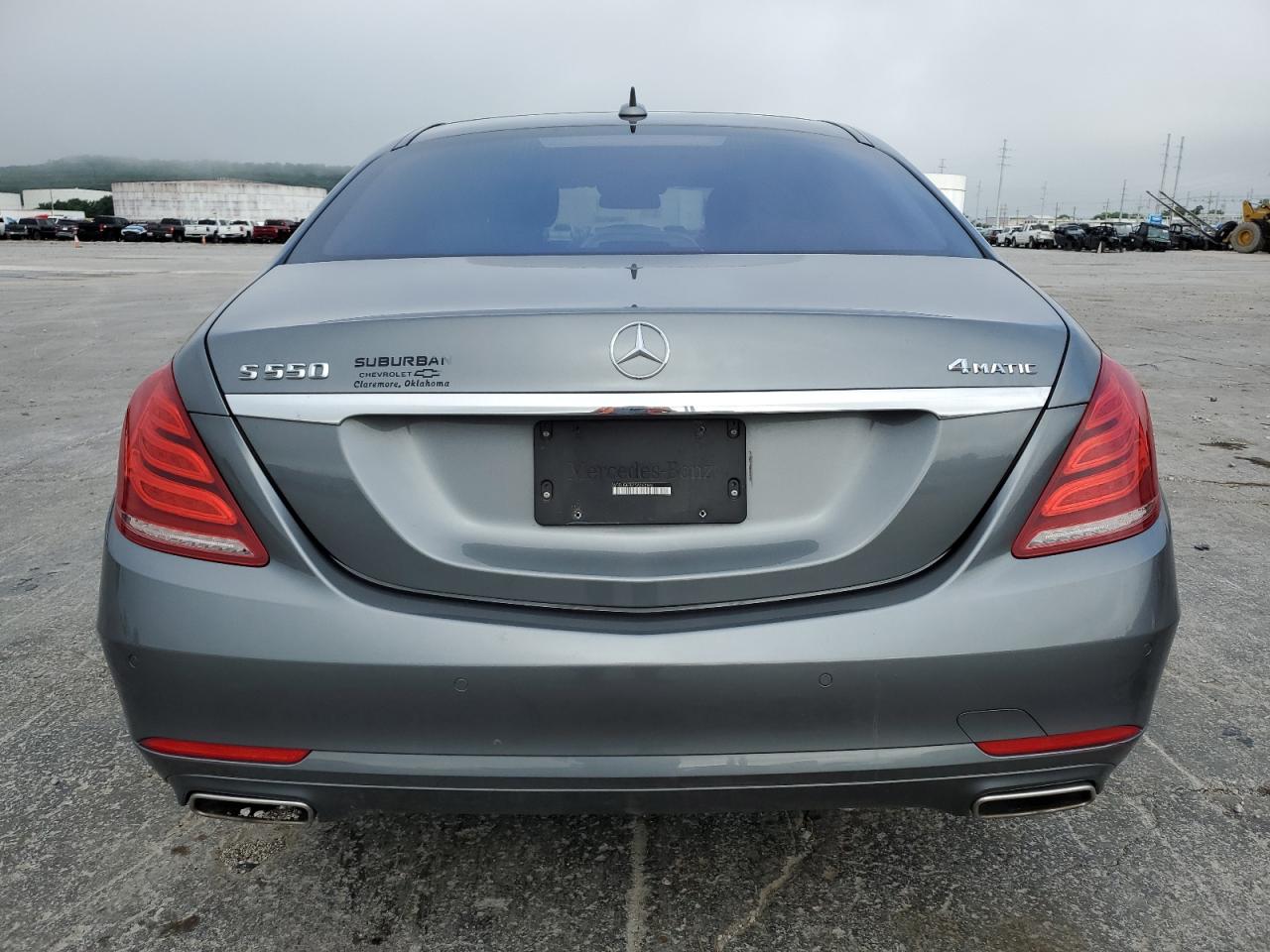 2016 Mercedes-Benz S 550 4Matic VIN: WDDUG8FB7GA262693 Lot: 61204965