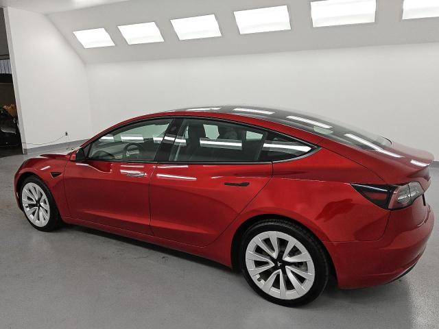  TESLA MODEL 3 2022 Czerwony