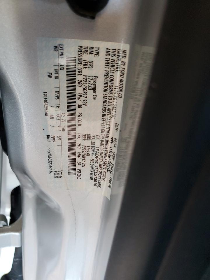 2014 Ford C-Max Premium VIN: 1FADP5CU7EL513010 Lot: 61663125