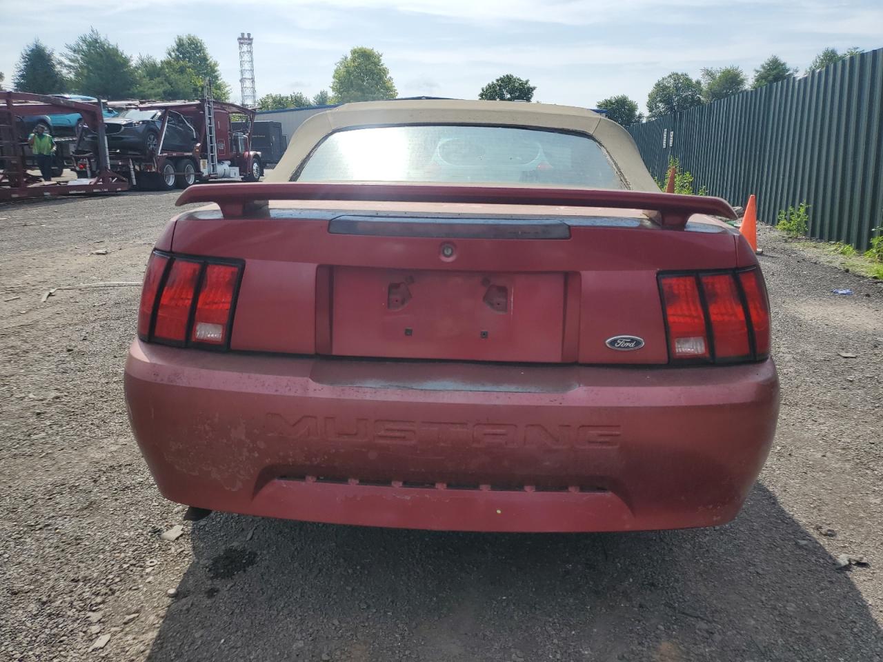 2003 Ford Mustang VIN: 1FAFP44483F418615 Lot: 63179585
