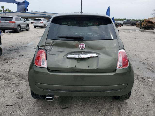 Hatchbacks FIAT 500 2013 Zielony