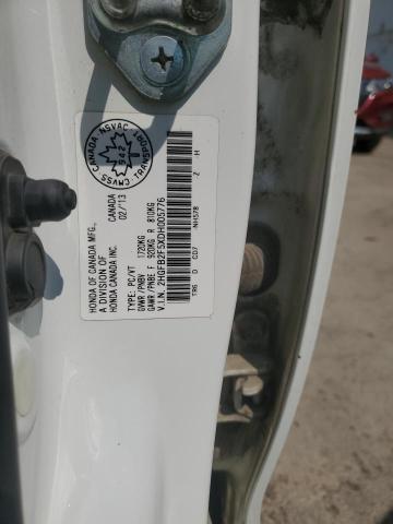 2013 HONDA CIVIC LX  