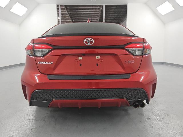  TOYOTA COROLLA 2021 Czerwony