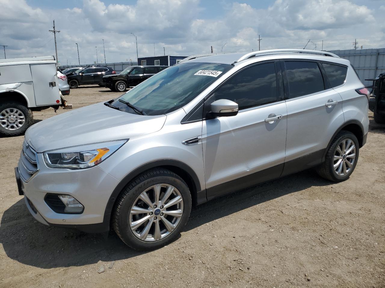 2018 Ford Escape Titanium продається в Greenwood, NE - Hail
