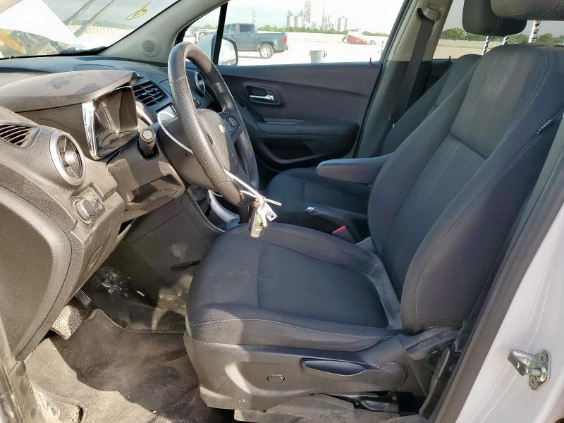  CHEVROLET TRAX 2016 White