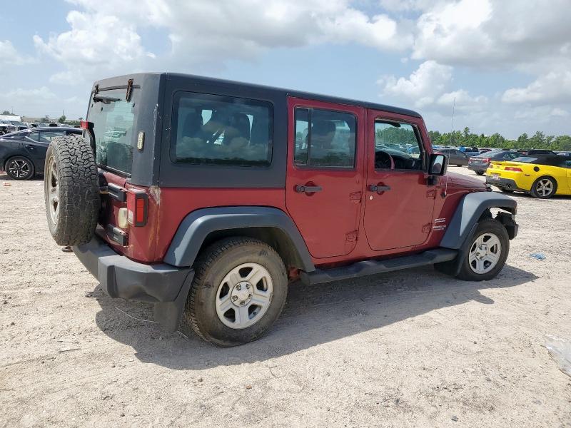 Паркетники JEEP WRANGLER 2012 Красный