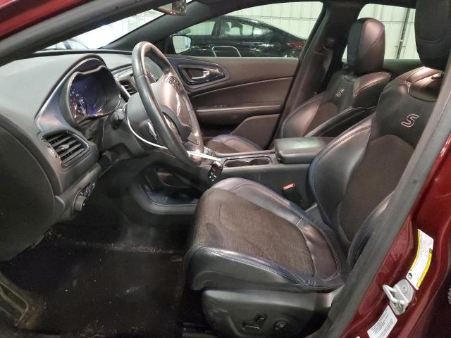  CHRYSLER 200 2015 Бордовий