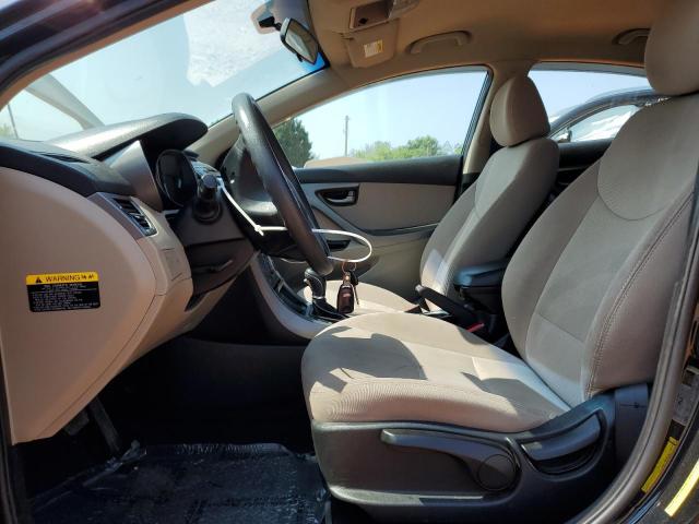  HYUNDAI ELANTRA 2014 Чорний