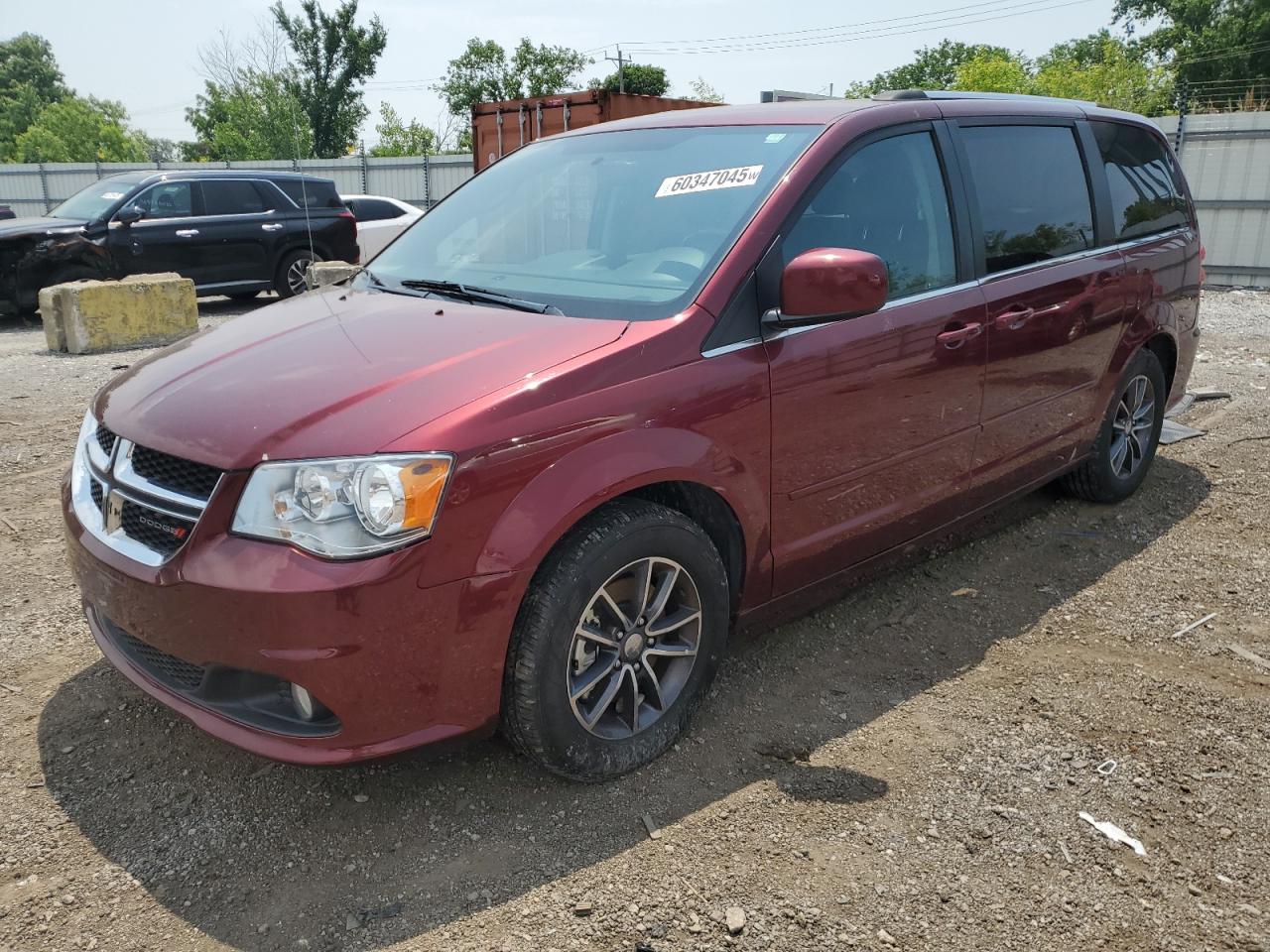 2017 Dodge Grand Caravan Sxt იყიდება Chicago Heights-ში, IL - Minor Dent/Scratches
