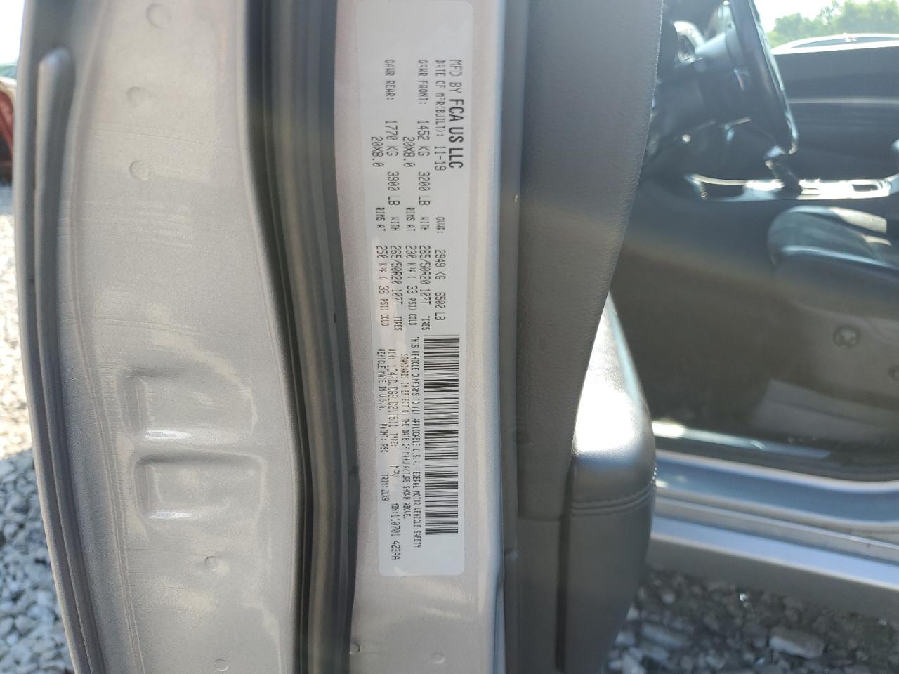 2020 Dodge Durango Gt VIN: 1C4RDJDG9LC213511 Lot: 62305835