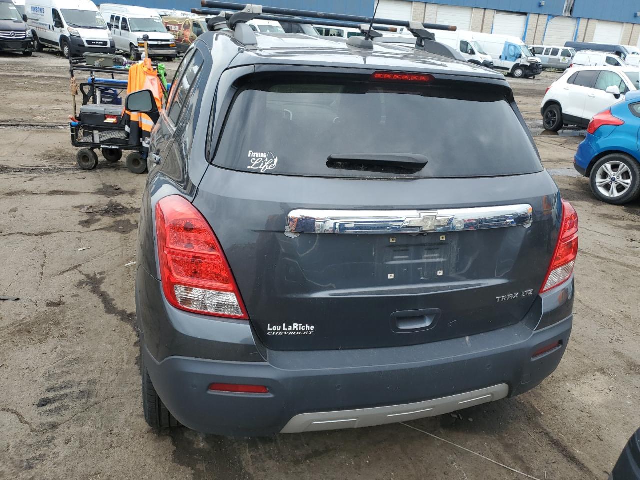 2016 Chevrolet Trax Ltz VIN: 3GNCJMSB5GL169600 Lot: 61972565