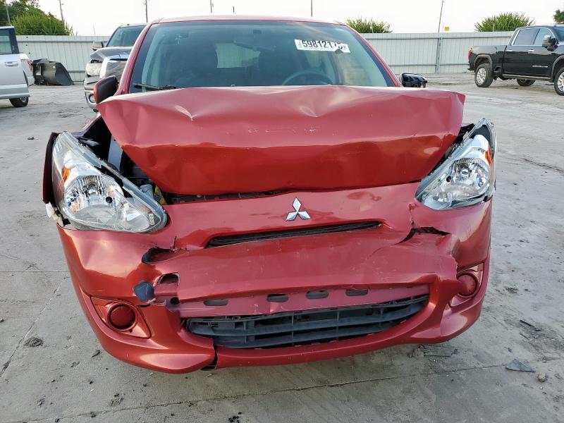  MITSUBISHI MIRAGE 2015 Maroon