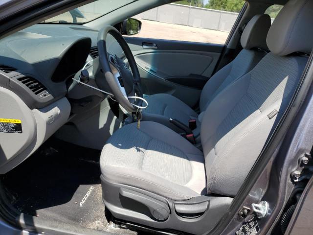 Sedans HYUNDAI ACCENT 2016 Gray