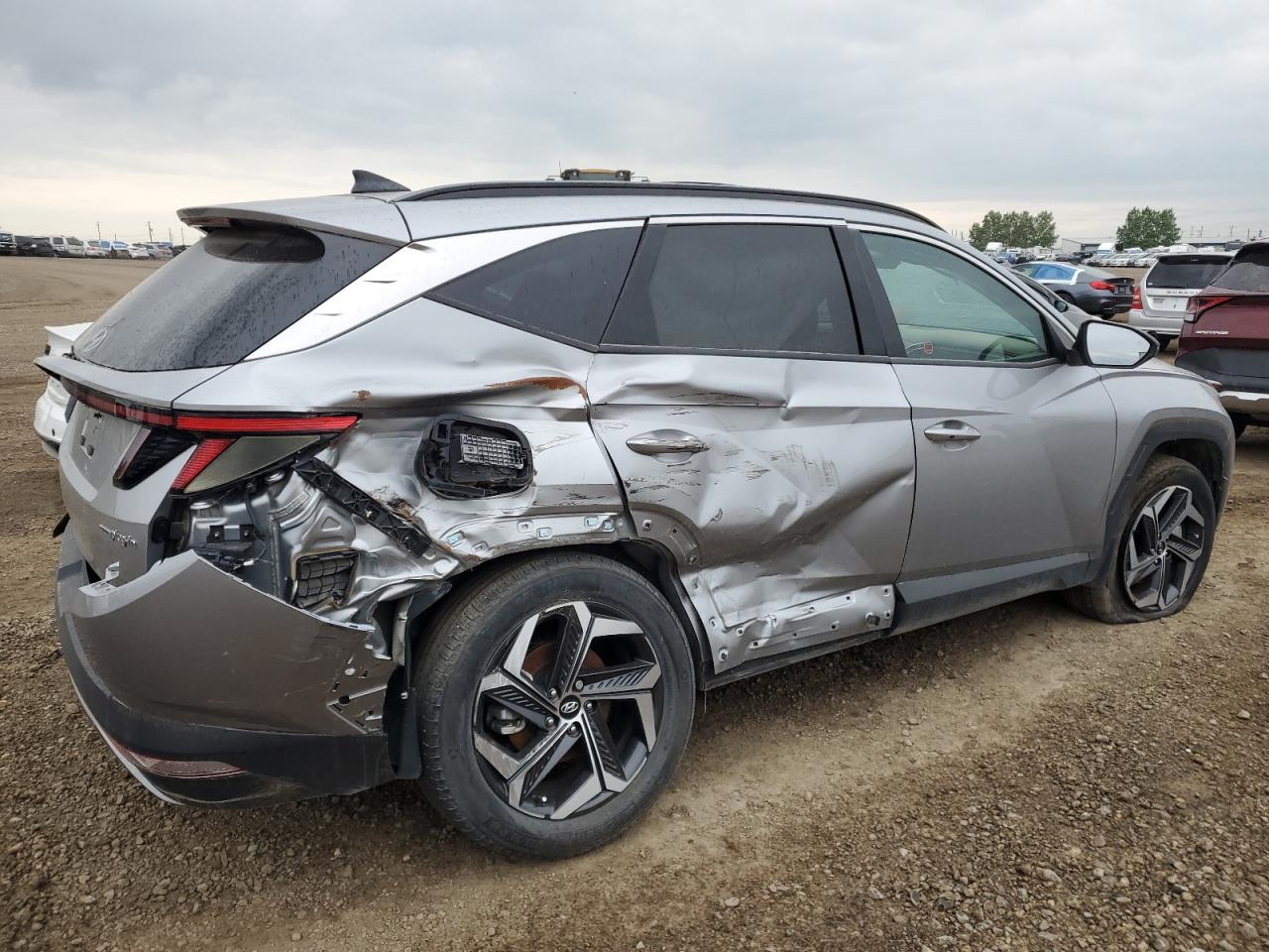 2023 Hyundai Tucson Luxury silver null hybrid KM8JDDA24PU105168 photo #4