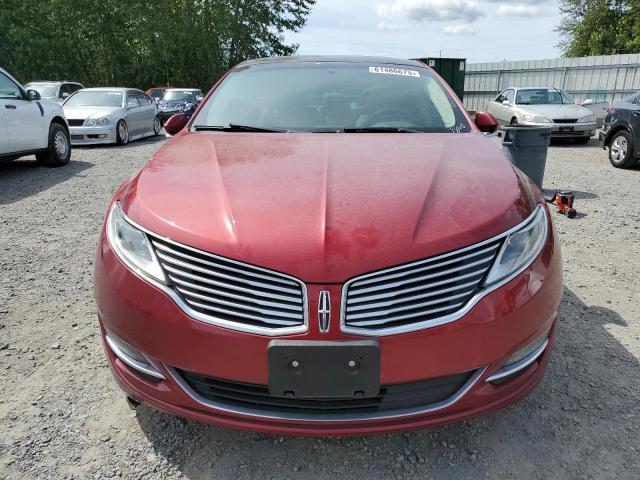  LINCOLN MKZ 2016 Red