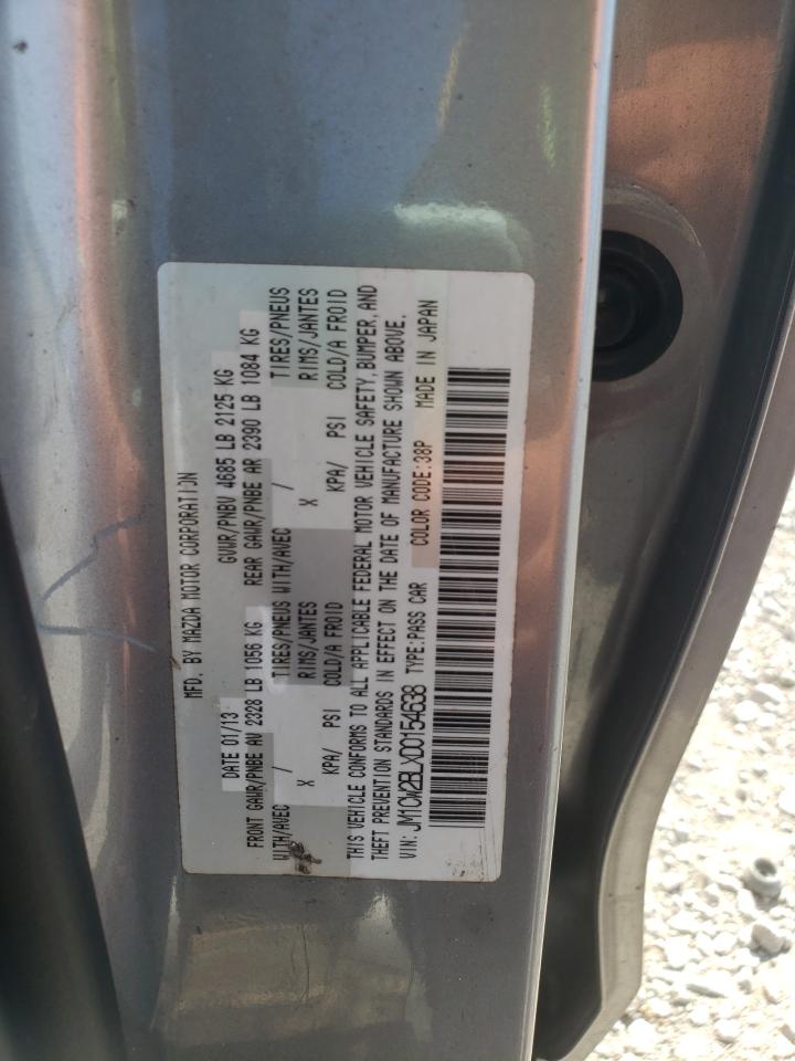 2013 Mazda 5 VIN: JM1CW2BLXD0154638 Lot: 62099675