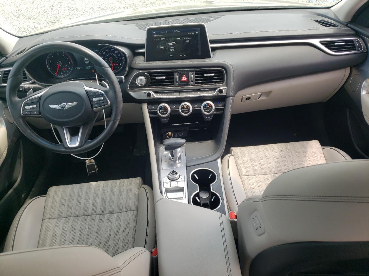 2021 Genesis G70 Elite VIN: KMTG34LA0MU079767 Lot: 59688405