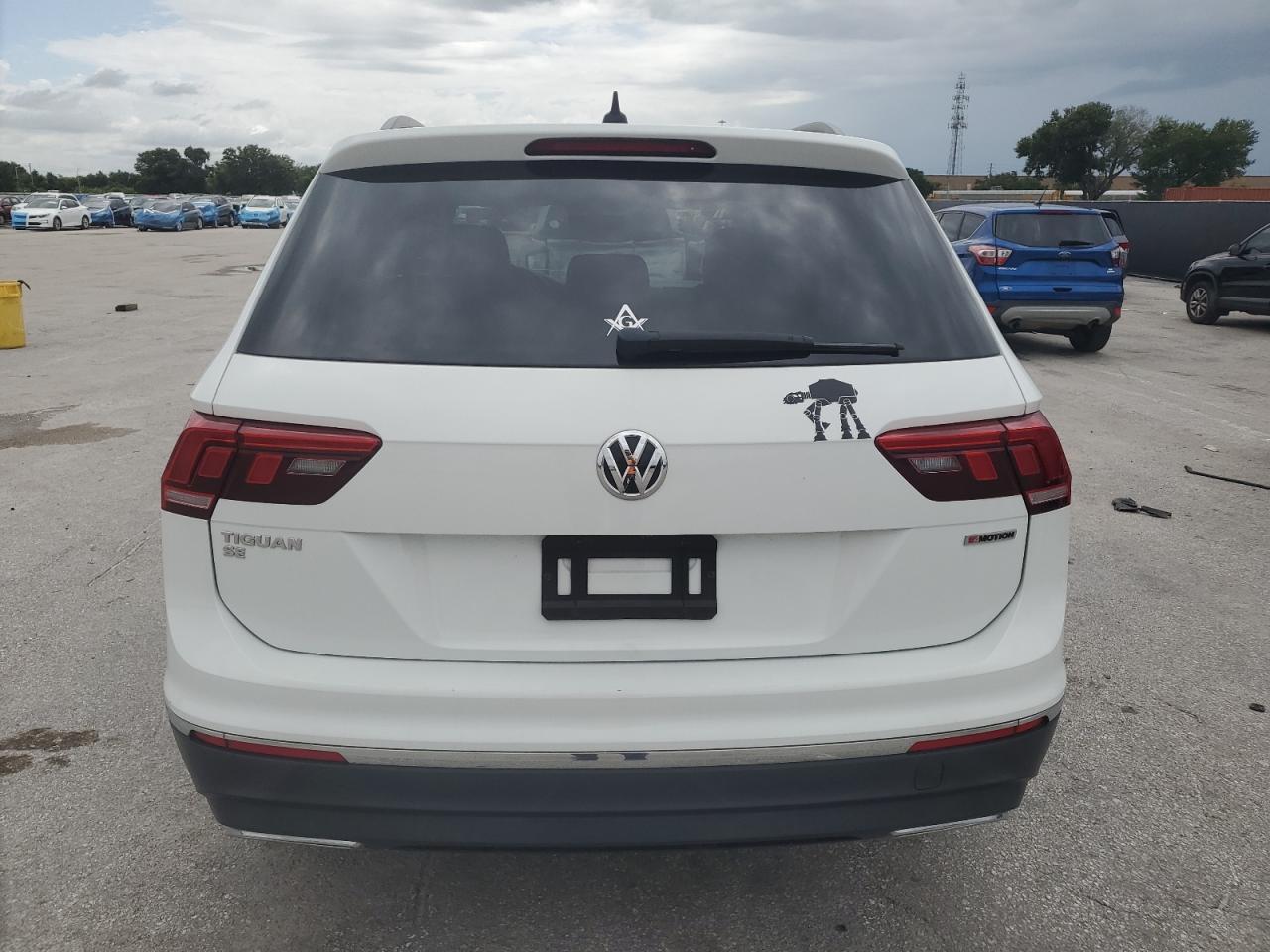 2021 Volkswagen Tiguan Se VIN: 3VV2B7AX9MM087229 Lot: 62650165