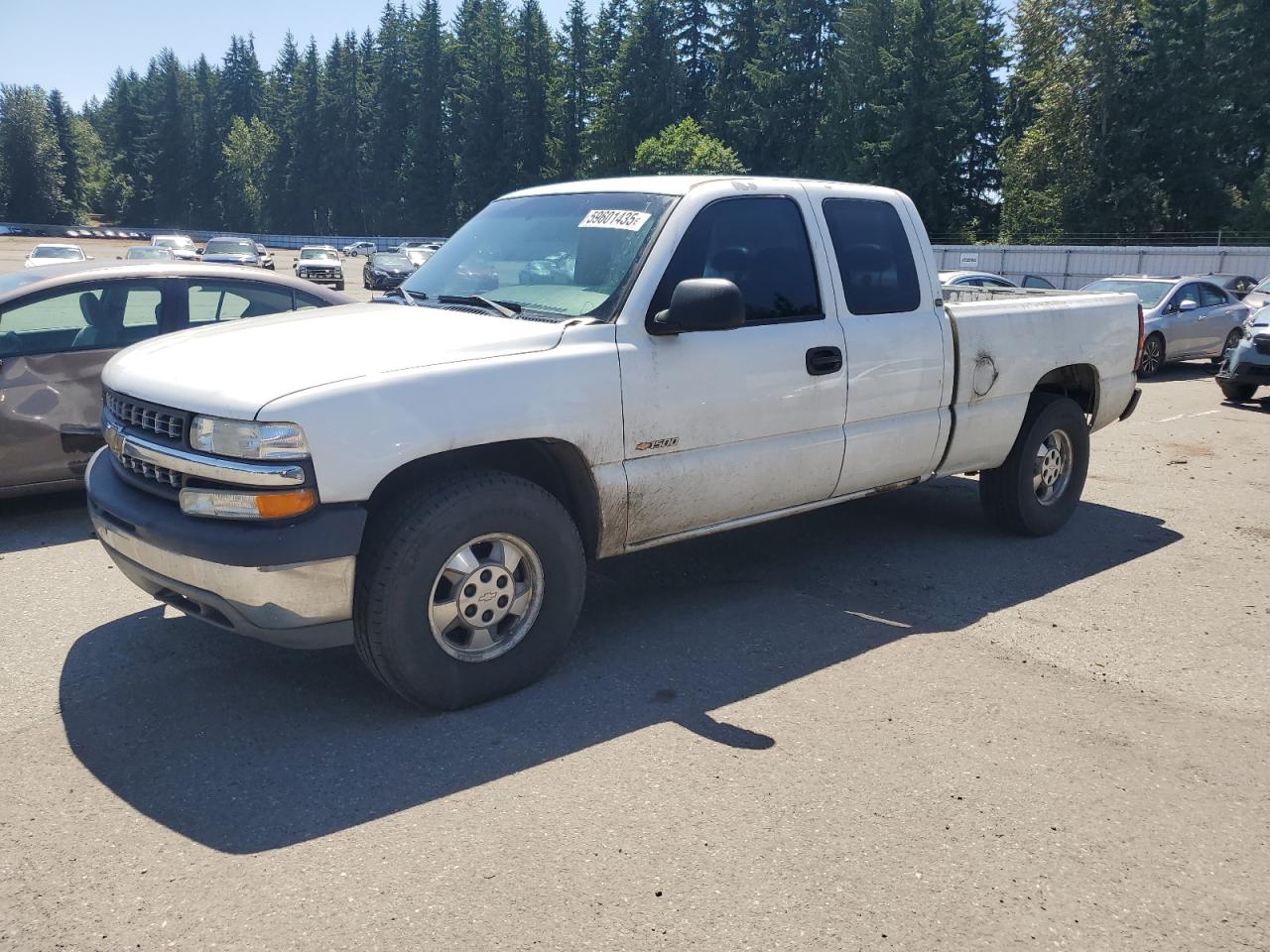 2002 Chevrolet Silverado K1500 იყიდება Arlington-ში, WA - Rear End