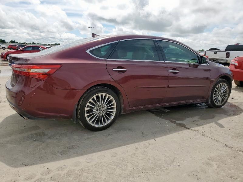 Sedans TOYOTA AVALON 2016 Maroon
