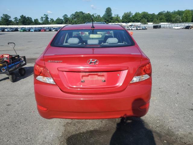 Седани HYUNDAI ACCENT 2014 Червоний