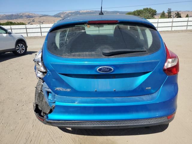 Hatchbacks FORD FOCUS 2014 Granatowy