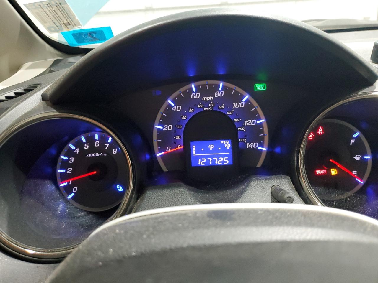 2012 Honda Fit Sport VIN: JHMGE8H59CC005827 Lot: 61280765
