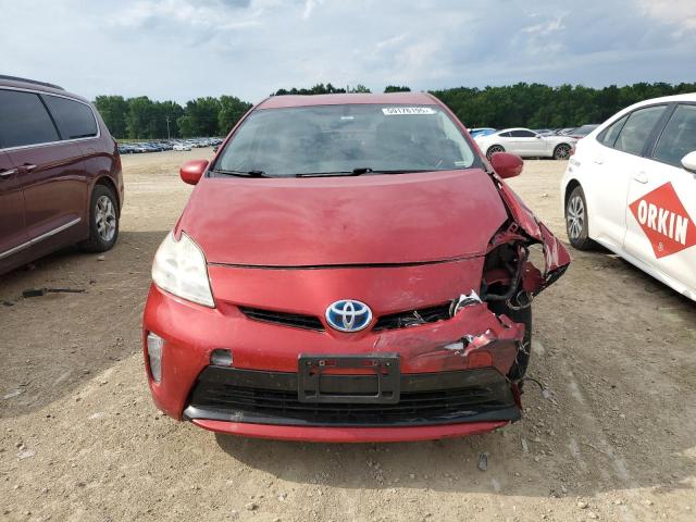  TOYOTA PRIUS 2012 Czerwony