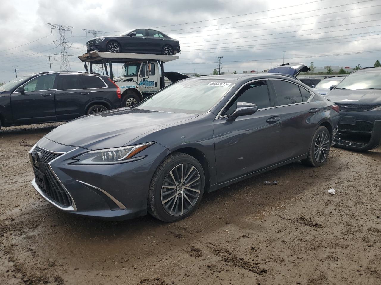 2022 Lexus Es 250 Base   за продажба в Elgin, IL - Rear End