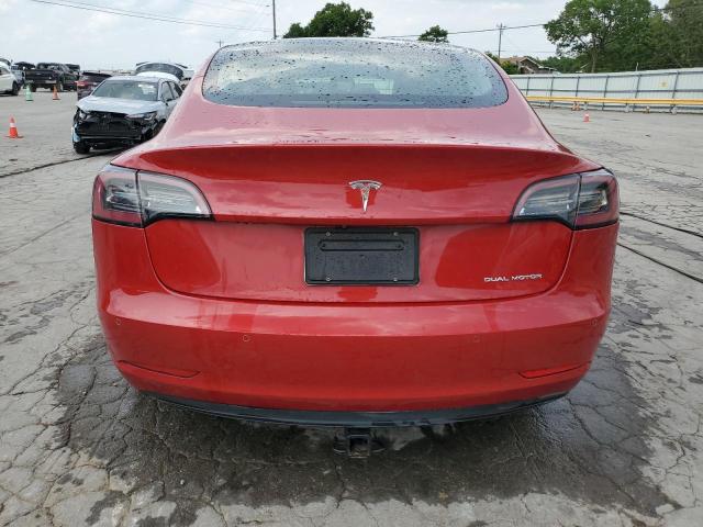  TESLA MODEL 3 2019 Czerwony