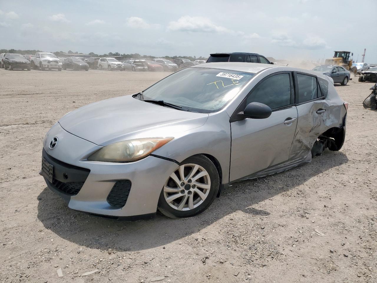 2012 Mazda 3 I en Venta en Houston, TX - Side