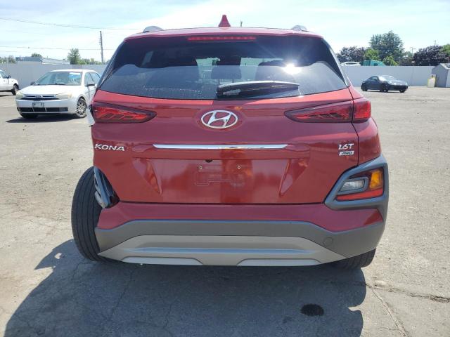  HYUNDAI KONA 2021 Красный