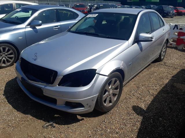 2011 MERCEDES BENZ C180 BLUE- for sale at Copart ROCHFORD