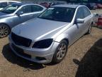 2011 MERCEDES BENZ C180 BLUE- for sale at Copart ROCHFORD