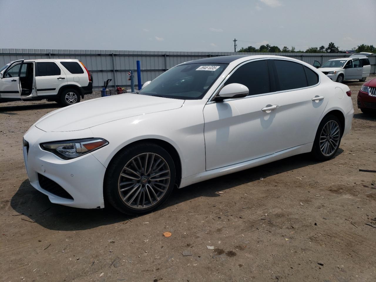 2018 Alfa Romeo Giulia Ti Q4 for Sale in Fredericksburg, VA - Vandalism
