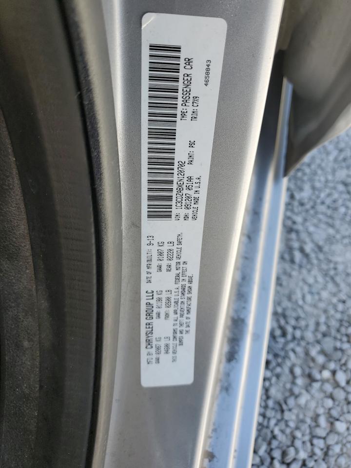 2014 Dodge Avenger Se VIN: 1C3CDZABXEN120702 Lot: 62397595