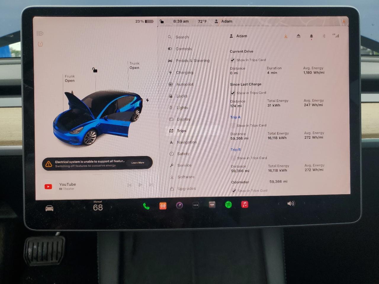 2022 Tesla Model 3 VIN: 5YJ3E1EB1NF126620 Lot: 60645435
