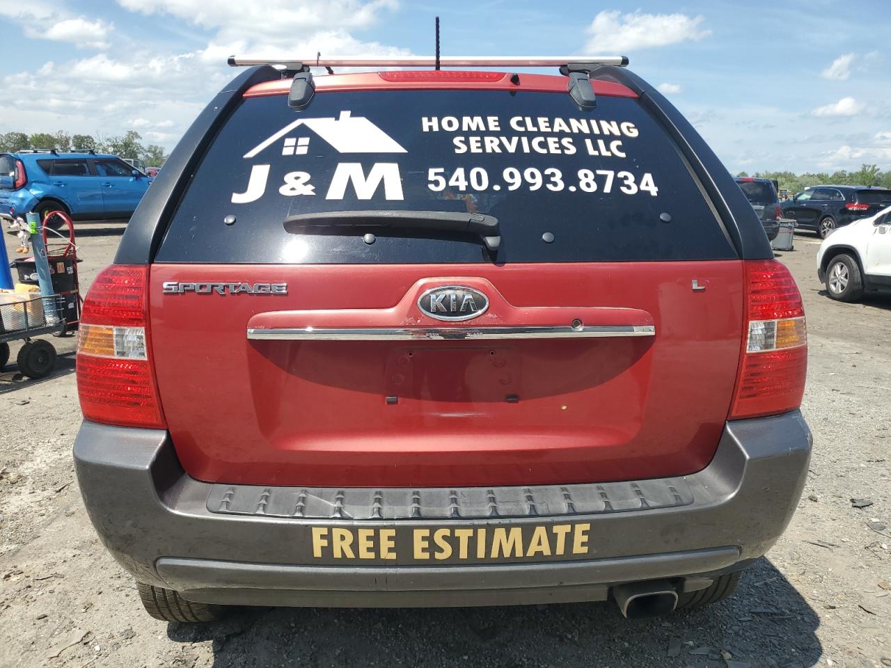 2008 Kia Sportage Lx VIN: KNDJF724887502124 Lot: 61821795