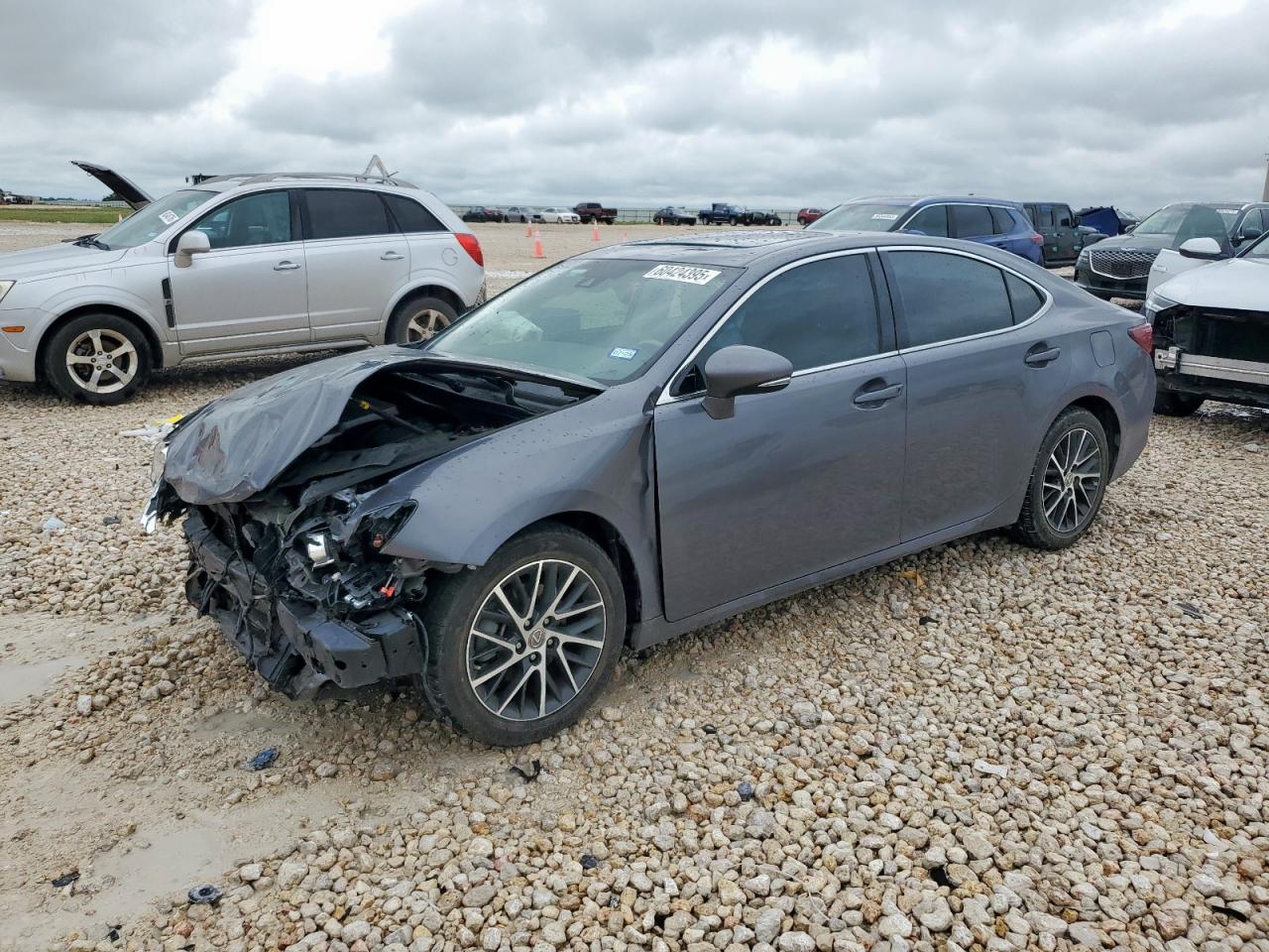 2017 Lexus Es 350 იყიდება Taylor-ში, TX - Front End