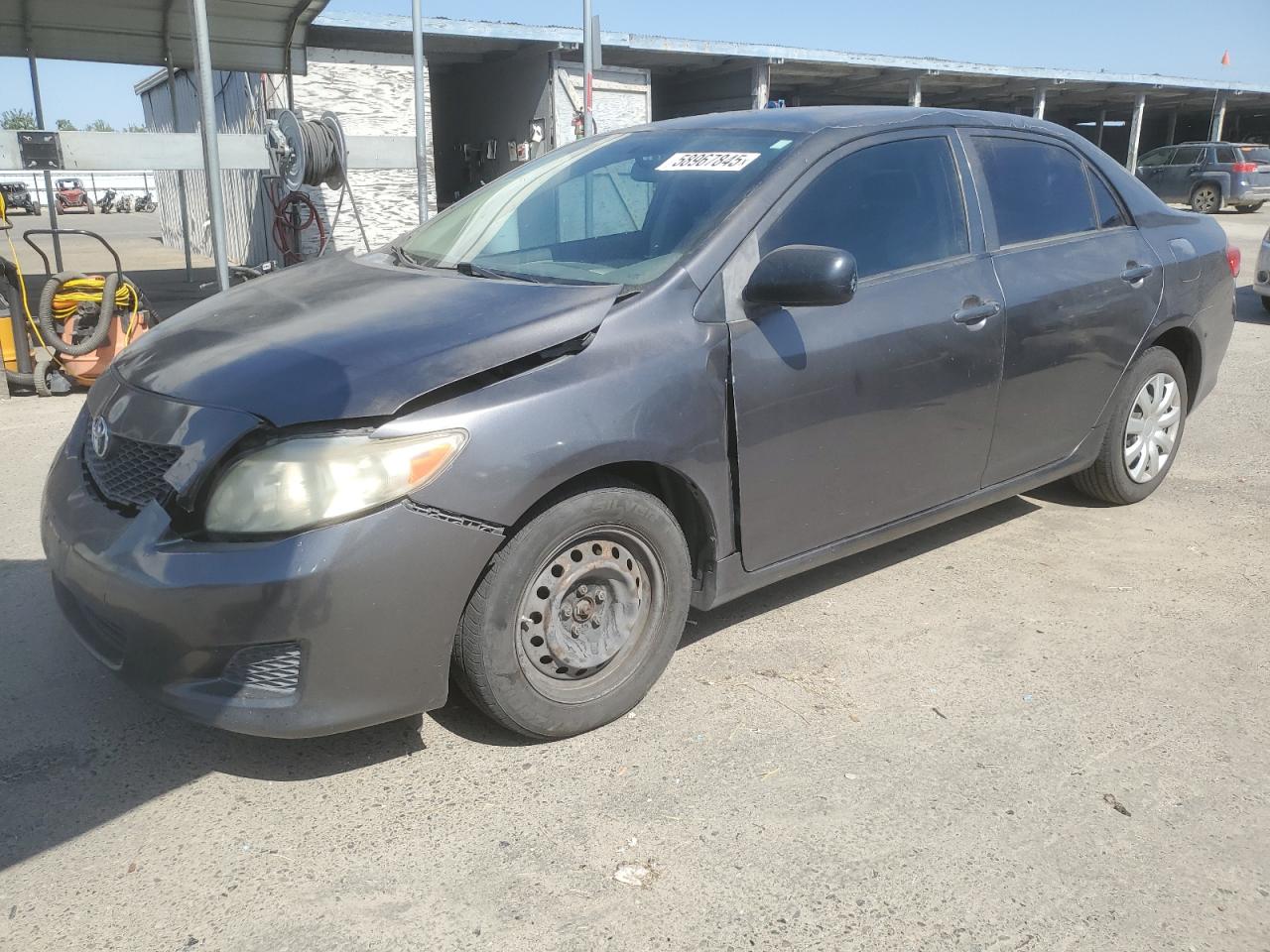 2009 Toyota Corolla Base за продажба в Fresno, CA - Front End