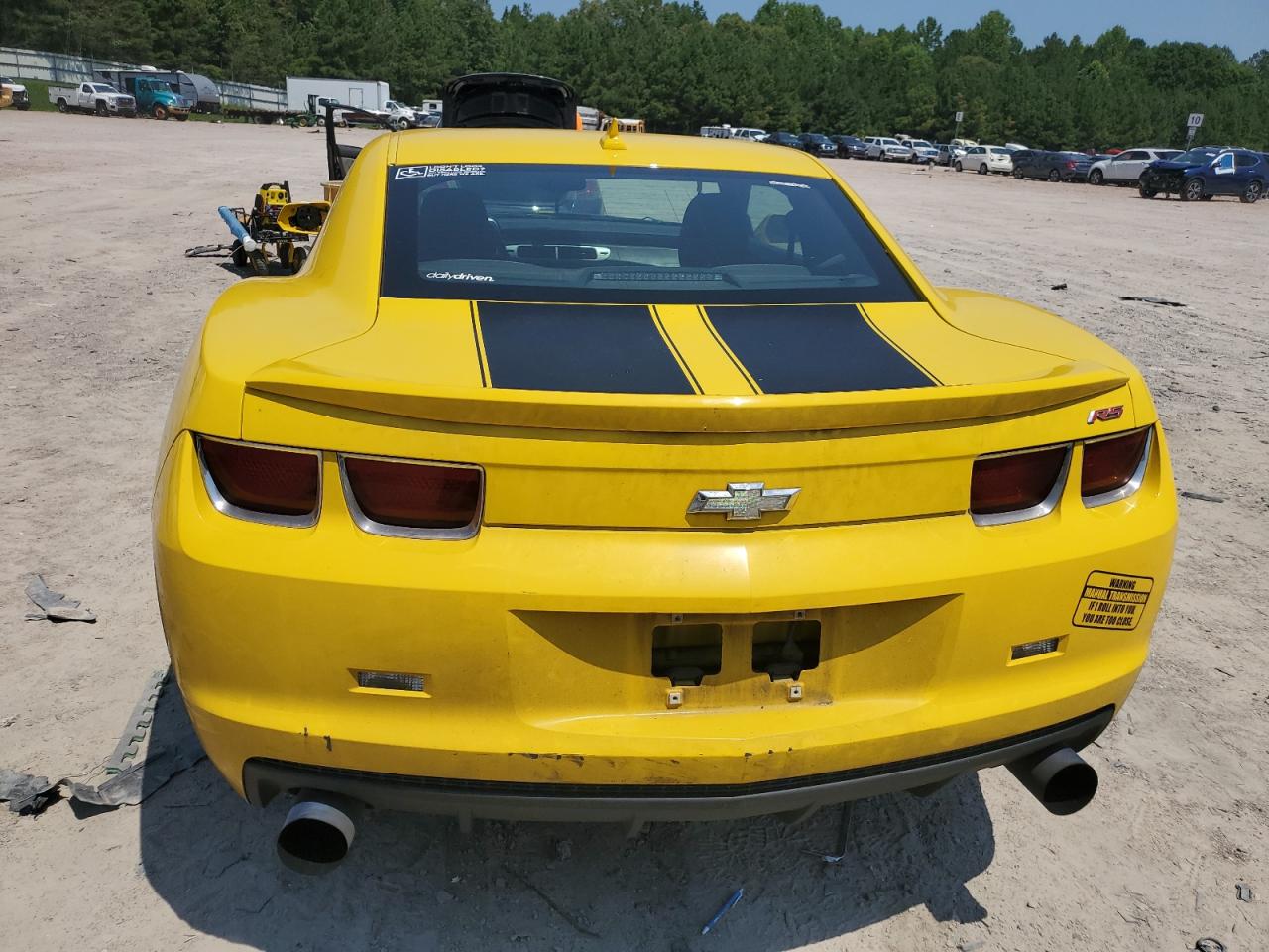CHEVROLET CAMARO 2012 VIN 2G1FF1E32C9112691 zdjęcie 6