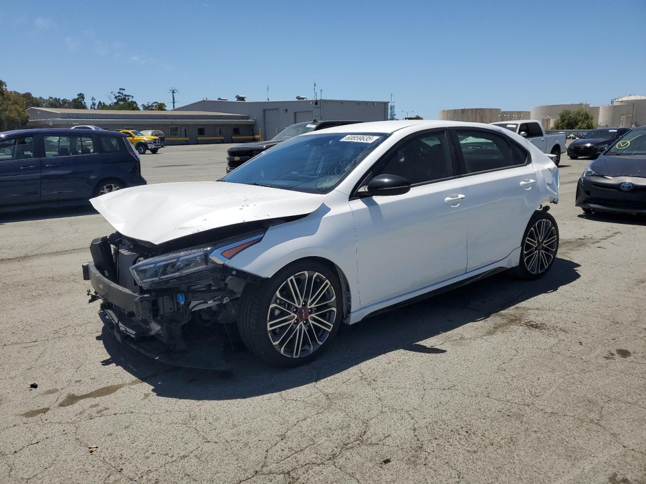2022 Kia Forte Gt VIN: 3KPF44AC2NE436023 Lot: 60859635