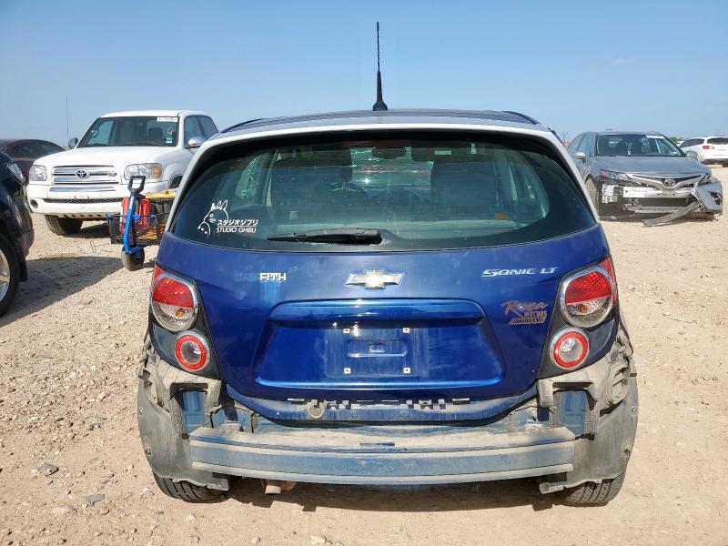 Хэтчбеки CHEVROLET SONIC 2013 Синий