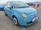 2014 FIAT 500 COLOUR for sale at Copart YORK