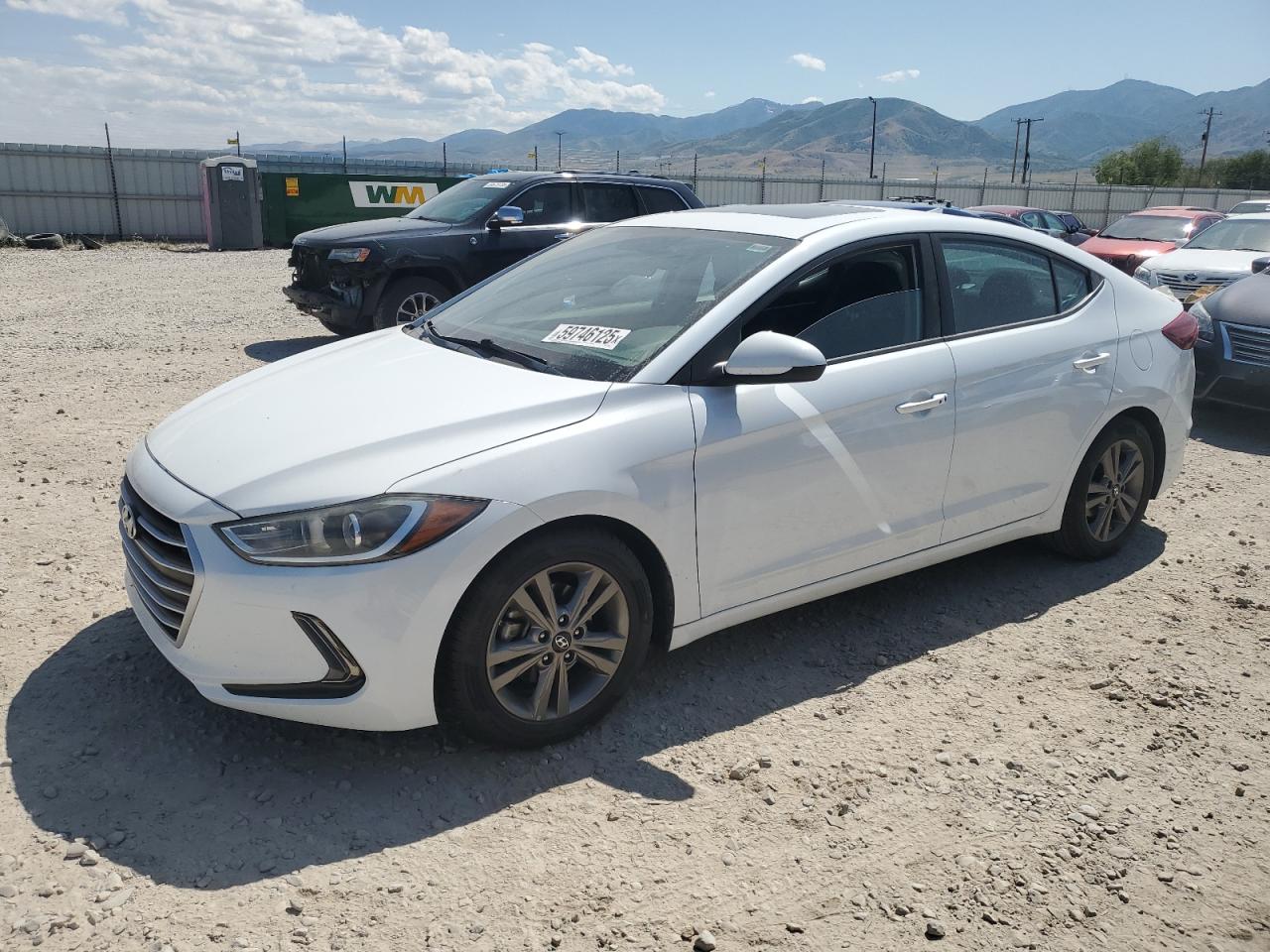 2018 Hyundai Elantra Sel zu verkaufen in Magna, UT - Rear End