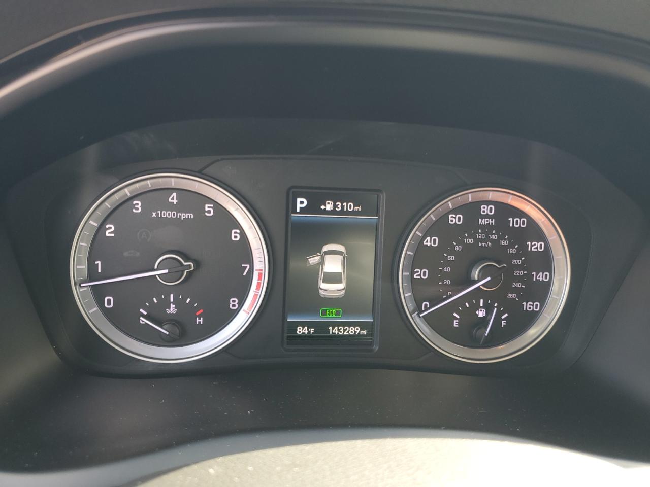 HYUNDAI SONATA 2018 VIN 5NPE34AF9JH632040 zdjęcie 9
