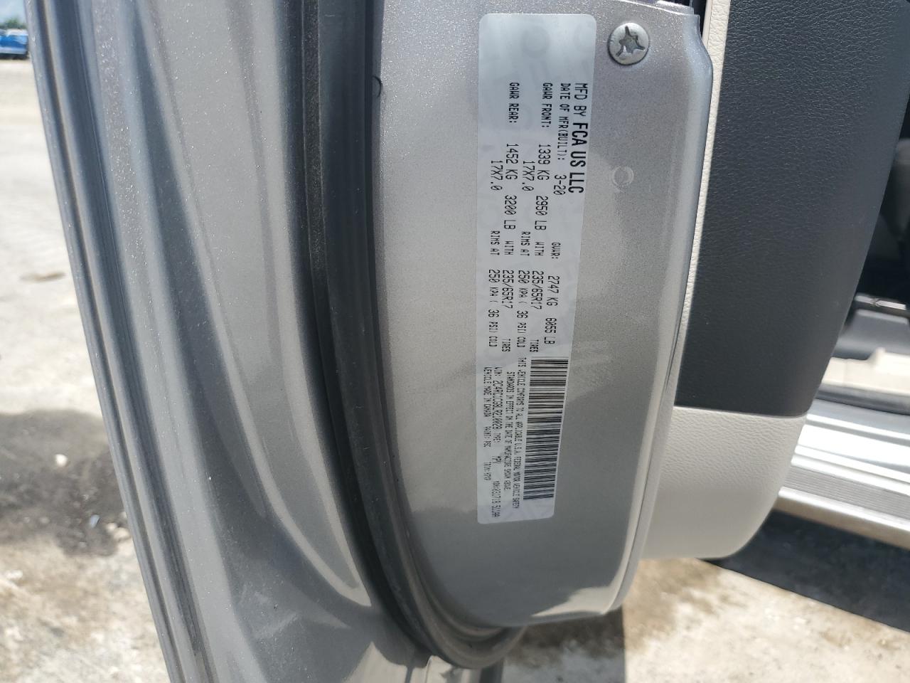 2020 Chrysler Voyager Lx VIN: 2C4RC1CG8LR210028 Lot: 61841675