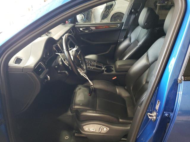  PORSCHE MACAN 2016 Blue
