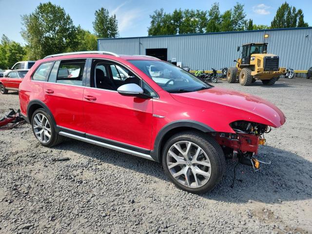  VOLKSWAGEN GOLF 2017 Czerwony